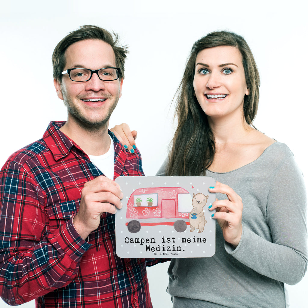 Mauspad Bär Camper Medizin Mousepad, Computer zubehör, Büroausstattung, PC Zubehör, Arbeitszimmer, Mauspad, Einzigartiges Mauspad, Designer Mauspad, Geschenk, Sport, Sportart, Hobby, Schenken, Danke, Dankeschön, Auszeichnung, Gewinn, Sportler, Camper, Campen, Zelten, Campingplatz, Wohnmobil, Roadtrip, Urlaub