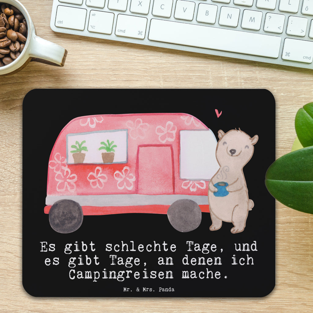 Mauspad Bär Camper Tage Mousepad, Computer zubehör, Büroausstattung, PC Zubehör, Arbeitszimmer, Mauspad, Einzigartiges Mauspad, Designer Mauspad, Geschenk, Sport, Sportart, Hobby, Schenken, Danke, Dankeschön, Auszeichnung, Gewinn, Sportler, Camper, Campen, Zelten, Campingplatz, Wohnmobil, Roadtrip, Urlaub