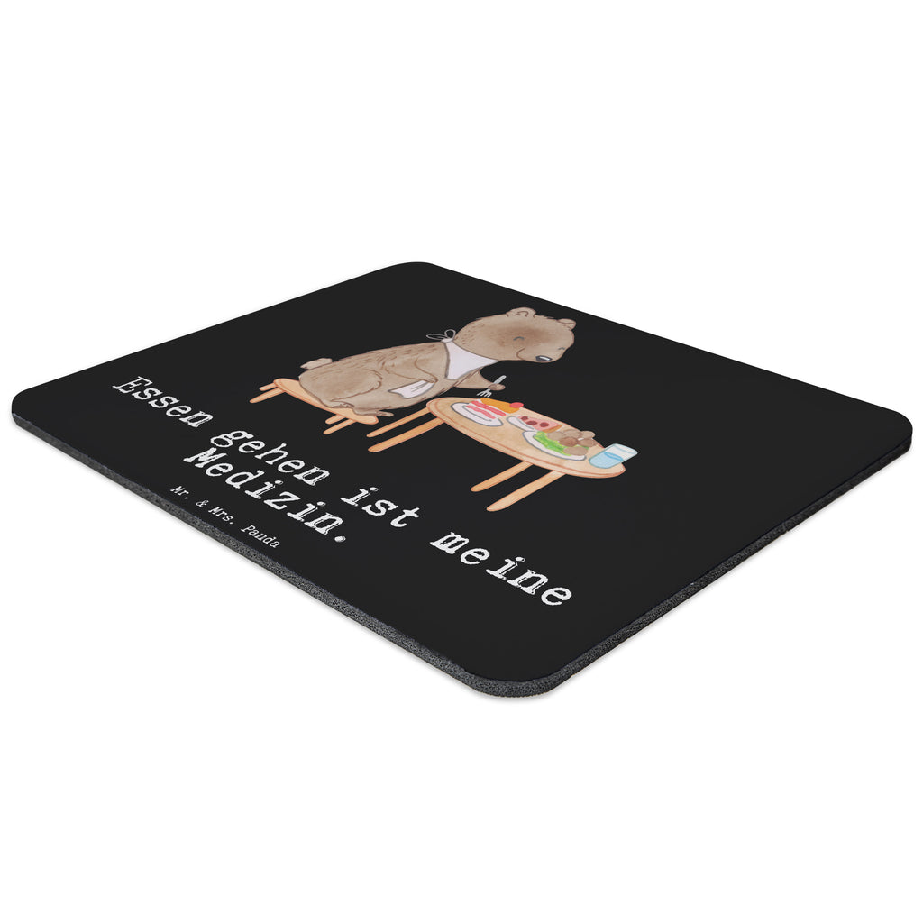 Mauspad Bär Essen gehen Medizin Mousepad, Computer zubehör, Büroausstattung, PC Zubehör, Arbeitszimmer, Mauspad, Einzigartiges Mauspad, Designer Mauspad, Geschenk, Sport, Sportart, Hobby, Schenken, Danke, Dankeschön, Auszeichnung, Gewinn, Sportler, Essen gehen, Essen, Restaurant, Restaurantbesuch, Köstlichkeiten