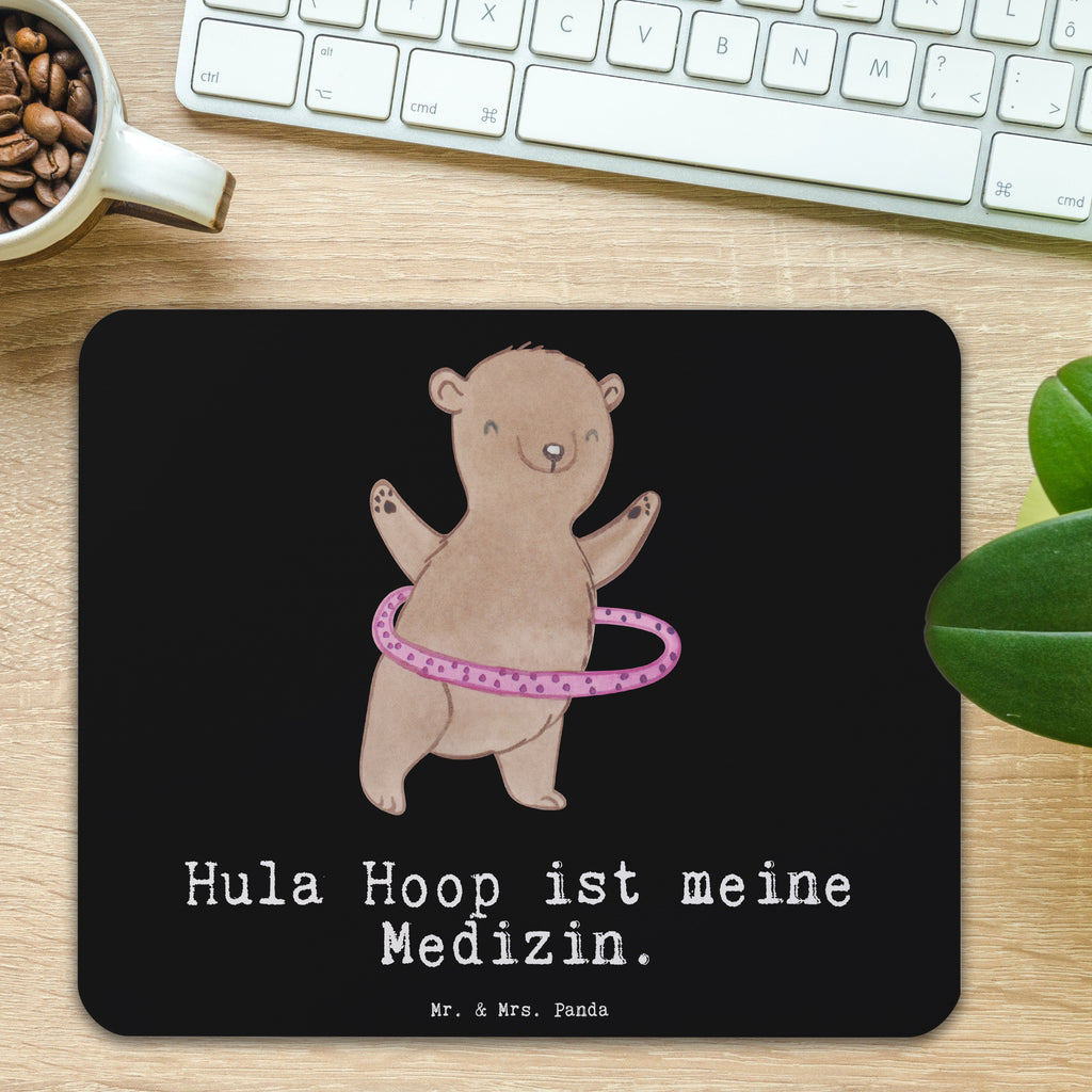 Mauspad Bär Hula Hoop Medizin Mousepad, Computer zubehör, Büroausstattung, PC Zubehör, Arbeitszimmer, Mauspad, Einzigartiges Mauspad, Designer Mauspad, Geschenk, Sport, Sportart, Hobby, Schenken, Danke, Dankeschön, Auszeichnung, Gewinn, Sportler, Hula Hoop, Fitness, Training