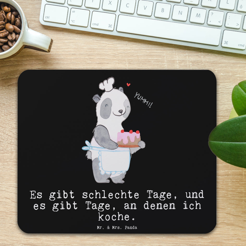 Mauspad Bär Kochen Tage Mousepad, Computer zubehör, Büroausstattung, PC Zubehör, Arbeitszimmer, Mauspad, Einzigartiges Mauspad, Designer Mauspad, Geschenk, Sport, Sportart, Hobby, Schenken, Danke, Dankeschön, Auszeichnung, Gewinn, Sportler, Kochen, Hobbykoch, Hobbyköchin