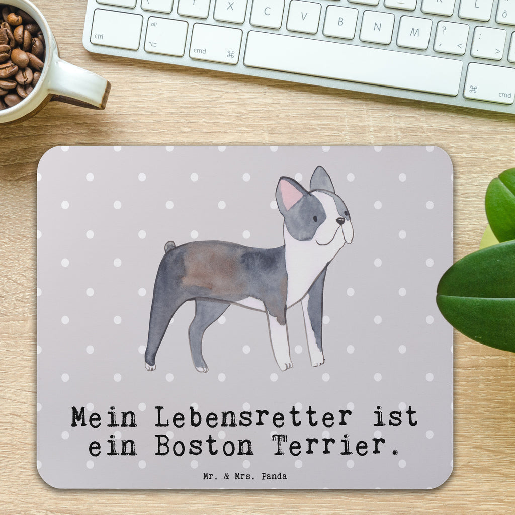 Mauspad Boston Terrier Lebensretter Mousepad, Computer zubehör, Büroausstattung, PC Zubehör, Arbeitszimmer, Mauspad, Einzigartiges Mauspad, Designer Mauspad, Hund, Hunderasse, Rassehund, Hundebesitzer, Geschenk, Tierfreund, Schenken, Welpe, Boston Terrier