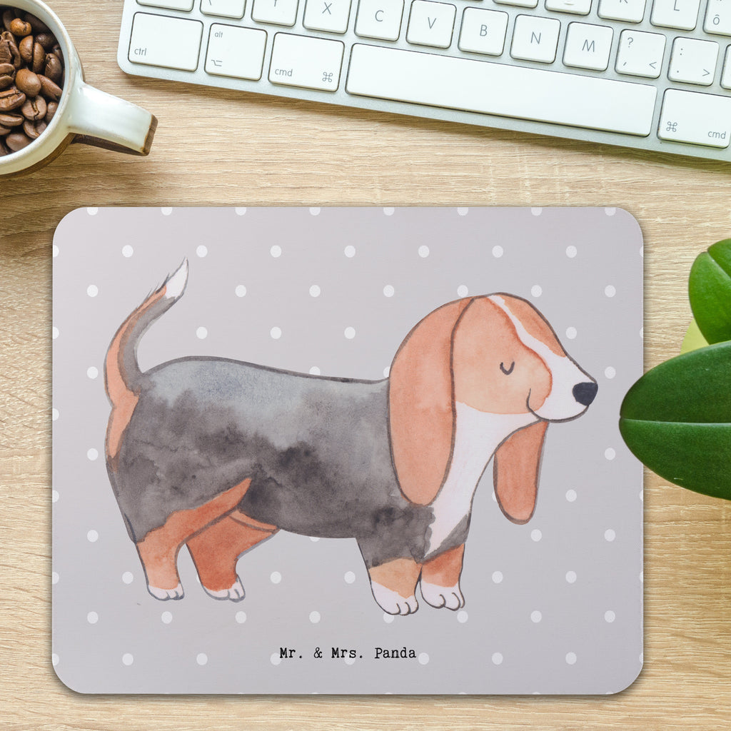 Mauspad Basset Hound Lebensretter Mousepad, Computer zubehör, Büroausstattung, PC Zubehör, Arbeitszimmer, Mauspad, Einzigartiges Mauspad, Designer Mauspad, Hund, Hunderasse, Rassehund, Hundebesitzer, Geschenk, Tierfreund, Schenken, Welpe, Basset Hound, Basset
