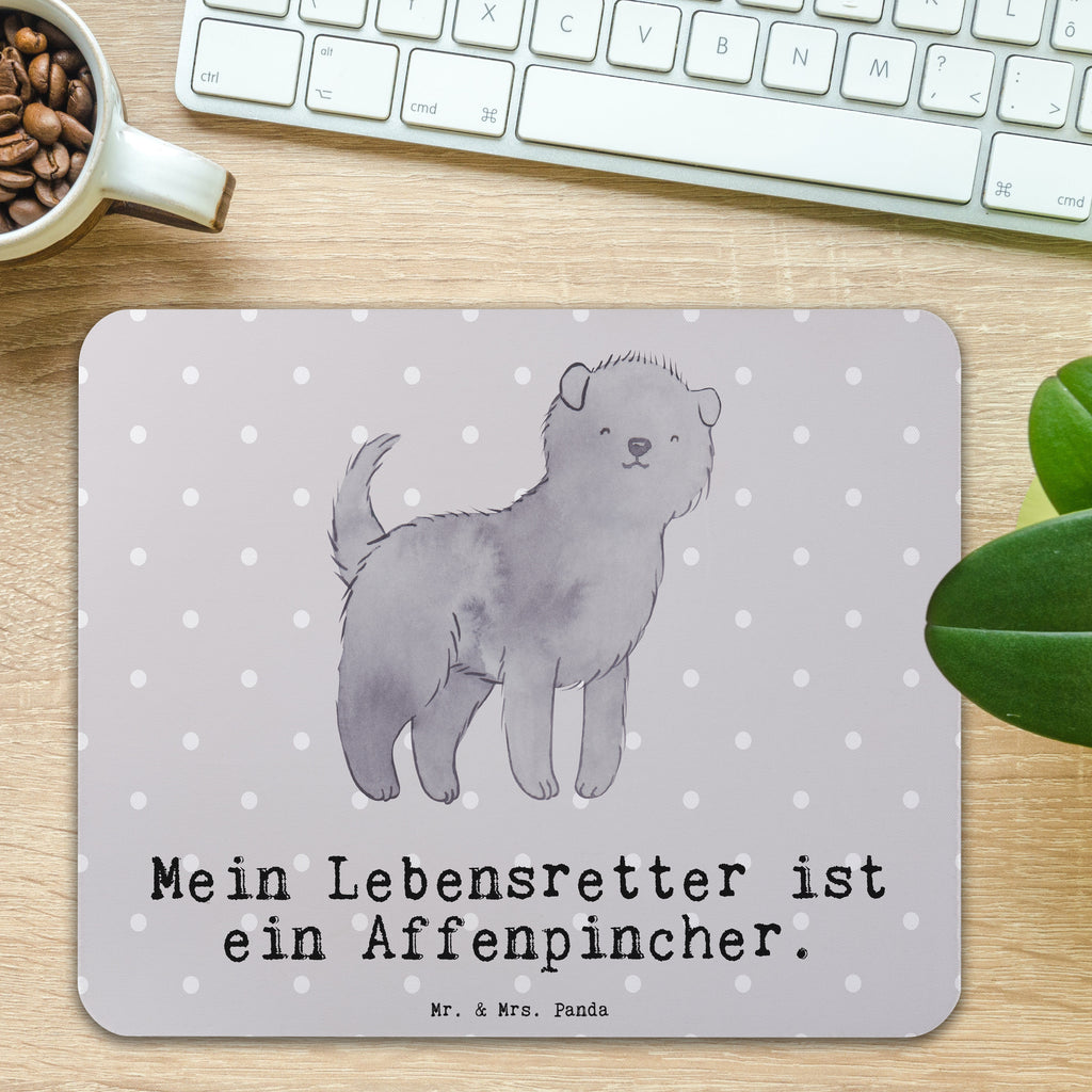 Mauspad Affenpincher Lebensretter Mousepad, Computer zubehör, Büroausstattung, PC Zubehör, Arbeitszimmer, Mauspad, Einzigartiges Mauspad, Designer Mauspad, Hund, Hunderasse, Rassehund, Hundebesitzer, Geschenk, Tierfreund, Schenken, Welpe, Affenpincher