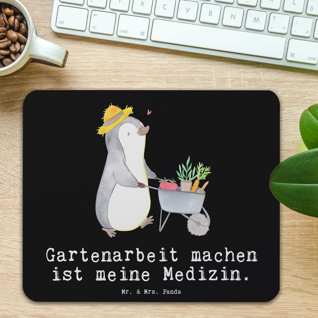Mauspad Pinguin Gartenarbeit Medizin Mousepad, Computer zubehör, Büroausstattung, PC Zubehör, Arbeitszimmer, Mauspad, Einzigartiges Mauspad, Designer Mauspad, Geschenk, Sport, Sportart, Hobby, Schenken, Danke, Dankeschön, Auszeichnung, Gewinn, Sportler, Gartenarbeit, Urban gardening, Gärtnern, Gartenpflege