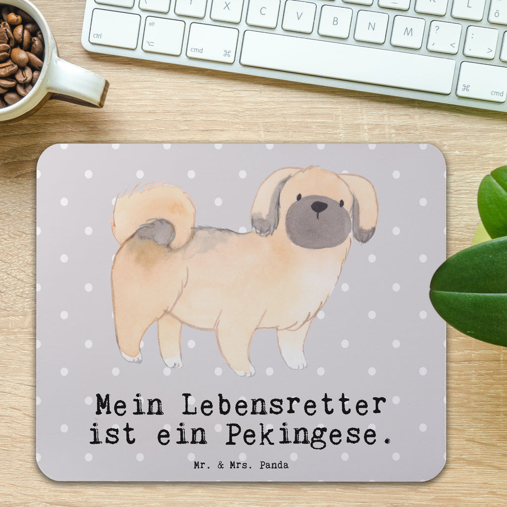 Mauspad Pekingese Lebensretter Mousepad, Computer zubehör, Büroausstattung, PC Zubehör, Arbeitszimmer, Mauspad, Einzigartiges Mauspad, Designer Mauspad, Hund, Hunderasse, Rassehund, Hundebesitzer, Geschenk, Tierfreund, Schenken, Welpe, Pekingese, Pekinese, Peking-Palasthund