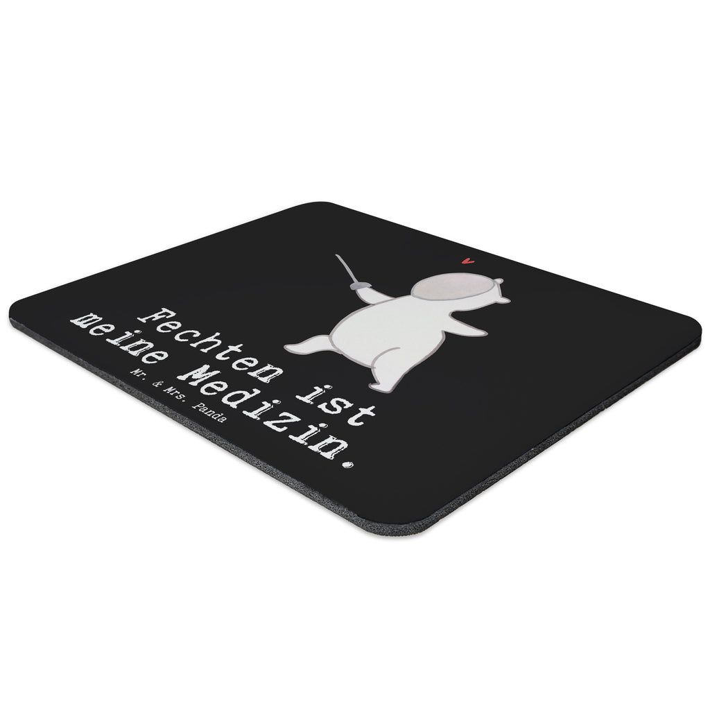 Mauspad Panda Fechten Medizin Mousepad, Computer zubehör, Büroausstattung, PC Zubehör, Arbeitszimmer, Mauspad, Einzigartiges Mauspad, Designer Mauspad, Geschenk, Sport, Sportart, Hobby, Schenken, Danke, Dankeschön, Auszeichnung, Gewinn, Sportler, Fechten, Fechter Bund, Fecht Verein, Fecht Club