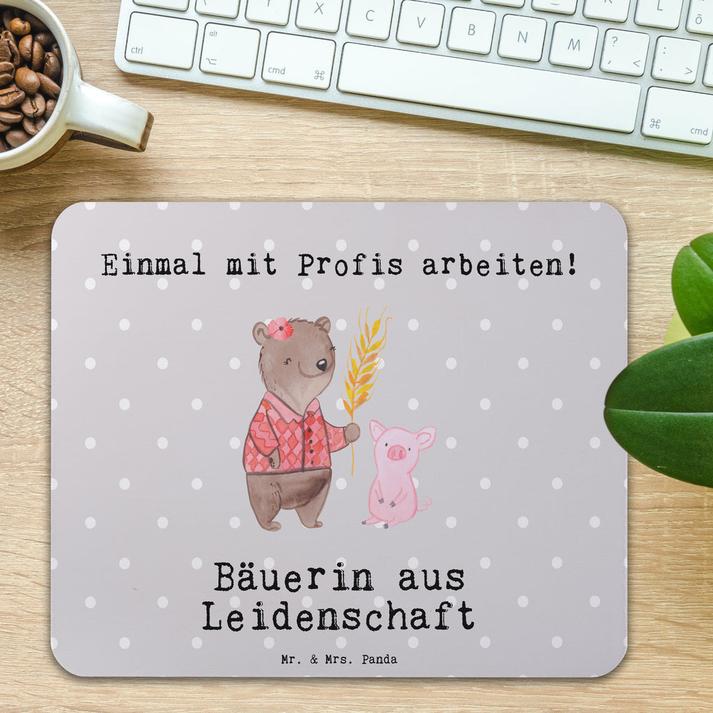 Mauspad Bäuerin aus Leidenschaft Mousepad, Computer zubehör, Büroausstattung, PC Zubehör, Arbeitszimmer, Mauspad, Einzigartiges Mauspad, Designer Mauspad, Beruf, Ausbildung, Jubiläum, Abschied, Rente, Kollege, Kollegin, Geschenk, Schenken, Arbeitskollege, Mitarbeiter, Firma, Danke, Dankeschön, Landwirtin, Bäuerin, Tierwirtin, Agronomin, Farmerin, Bauernhof