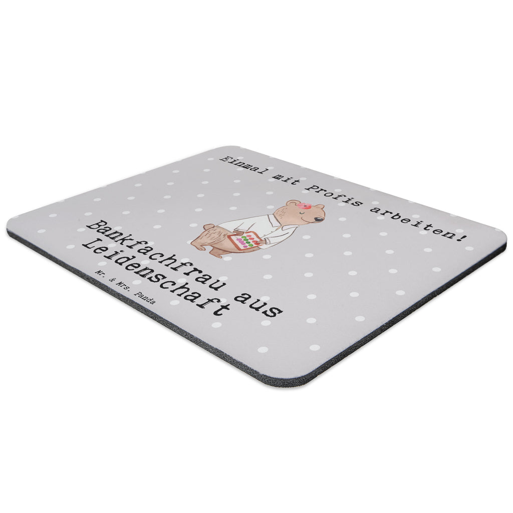 Mauspad Bankfachfrau aus Leidenschaft Mousepad, Computer zubehör, Büroausstattung, PC Zubehör, Arbeitszimmer, Mauspad, Einzigartiges Mauspad, Designer Mauspad, Beruf, Ausbildung, Jubiläum, Abschied, Rente, Kollege, Kollegin, Geschenk, Schenken, Arbeitskollege, Mitarbeiter, Firma, Danke, Dankeschön, Bankfachfrau, Bankangestellte, Bänkerin, Bankberaterin