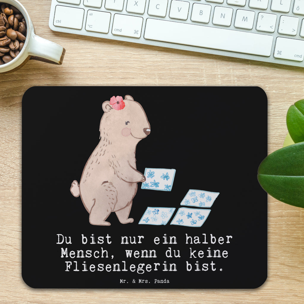 Mauspad Fliesenlegerin mit Herz Mousepad, Computer zubehör, Büroausstattung, PC Zubehör, Arbeitszimmer, Mauspad, Einzigartiges Mauspad, Designer Mauspad, Beruf, Ausbildung, Jubiläum, Abschied, Rente, Kollege, Kollegin, Geschenk, Schenken, Arbeitskollege, Mitarbeiter, Firma, Danke, Dankeschön, Fliesenlegerin, Gesellenprüfung, Fliesenlegermeisterin, Fliesenlegerbetrieb, Fliesenfachhandel, Handwerk