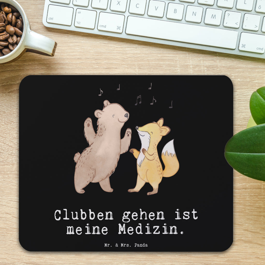 Mauspad Bär & Fuchs Disco Medizin Mousepad, Computer zubehör, Büroausstattung, PC Zubehör, Arbeitszimmer, Mauspad, Einzigartiges Mauspad, Designer Mauspad, Geschenk, Sport, Sportart, Hobby, Schenken, Danke, Dankeschön, Auszeichnung, Gewinn, Sportler, Disco, Clubs, Tanzen, Feiern, Clubbing