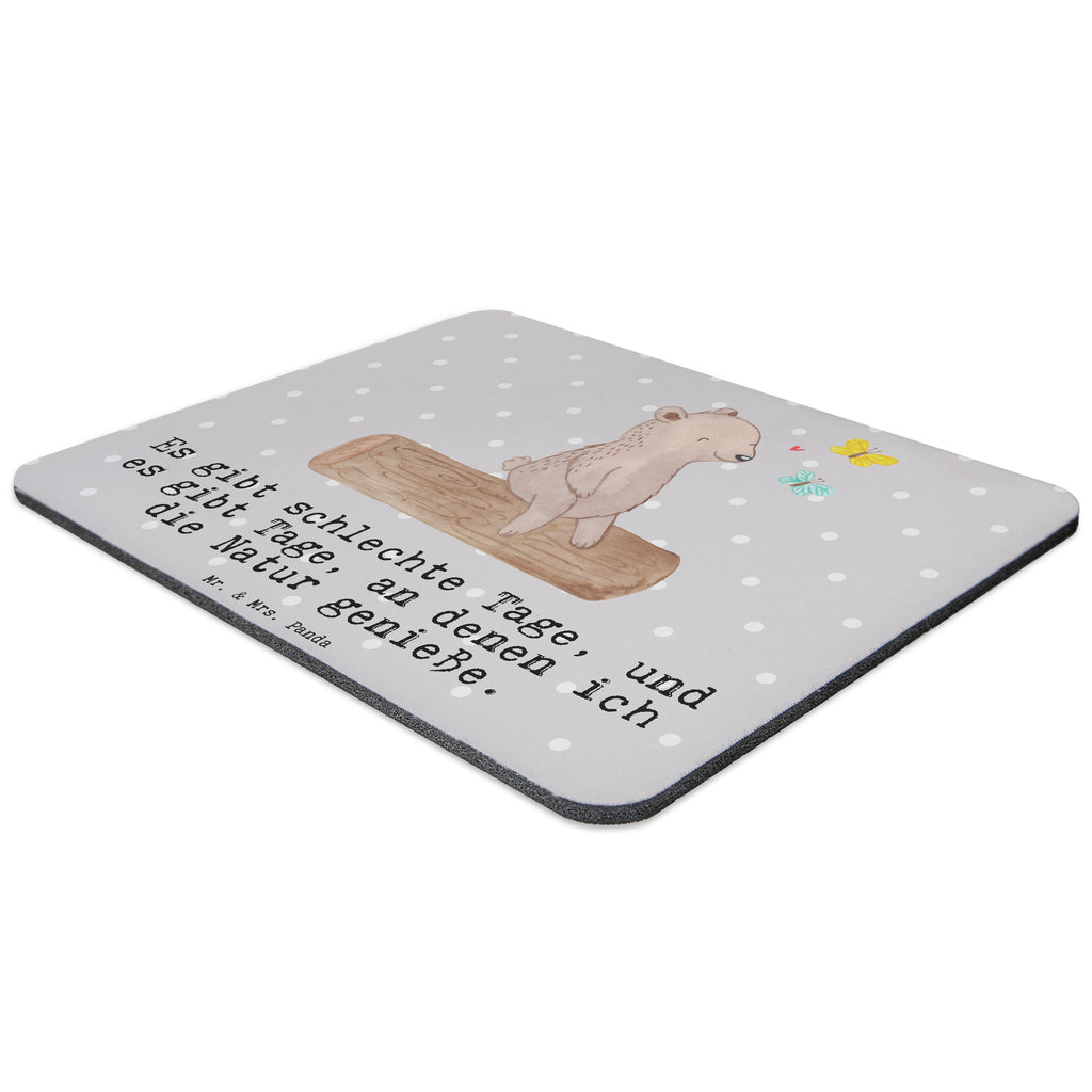 Mauspad Bär Naturliebhaber Tage Mousepad, Computer zubehör, Büroausstattung, PC Zubehör, Arbeitszimmer, Mauspad, Einzigartiges Mauspad, Designer Mauspad, Geschenk, Sport, Sportart, Hobby, Schenken, Danke, Dankeschön, Auszeichnung, Gewinn, Sportler, Naturliebhaber, Outdoor, Wandern, Nature Lover