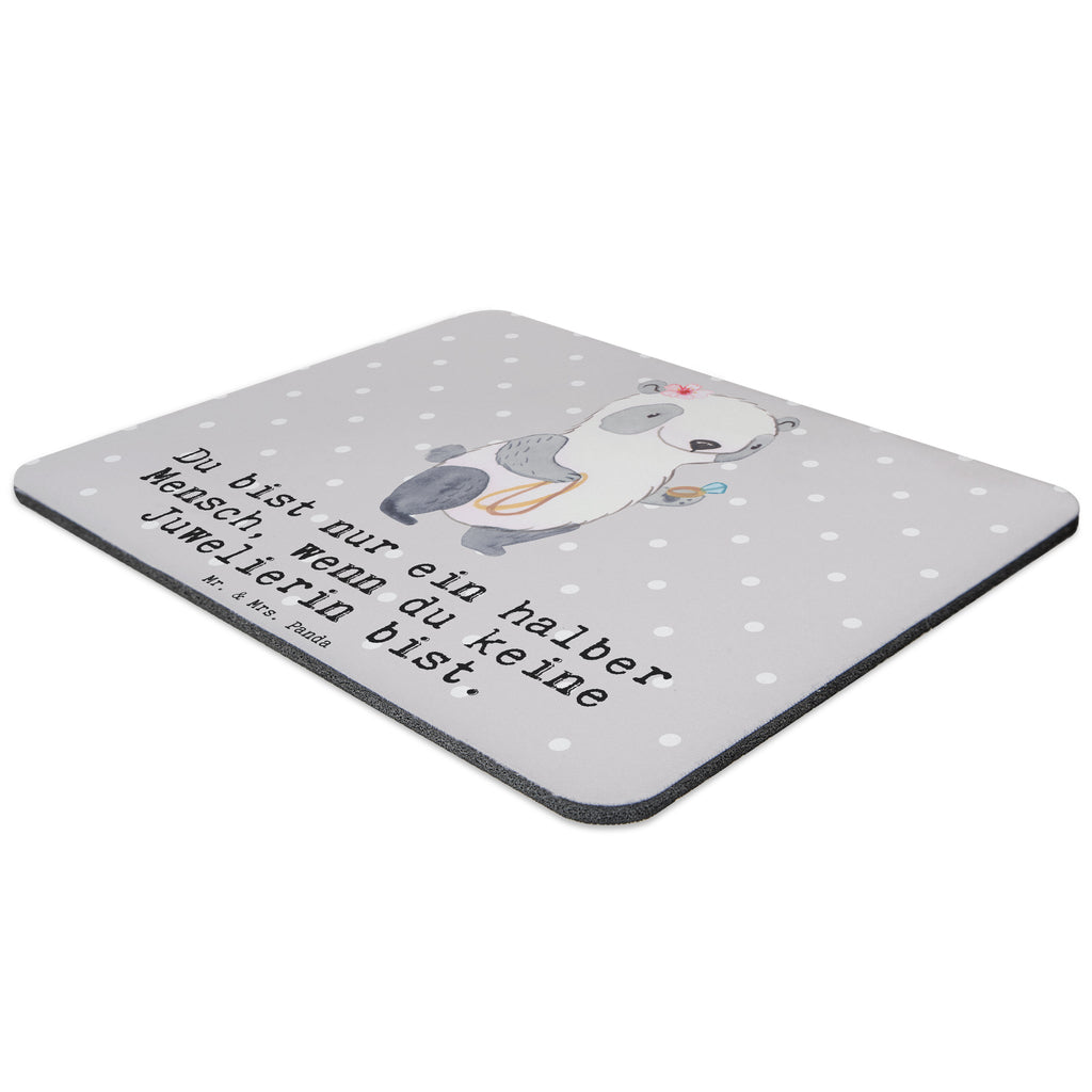 Mauspad Juwelierin mit Herz Mousepad, Computer zubehör, Büroausstattung, PC Zubehör, Arbeitszimmer, Mauspad, Einzigartiges Mauspad, Designer Mauspad, Beruf, Ausbildung, Jubiläum, Abschied, Rente, Kollege, Kollegin, Geschenk, Schenken, Arbeitskollege, Mitarbeiter, Firma, Danke, Dankeschön, Juwelierin, Goldschmiedin, Schmuckwarenhändlerin, Schmuckgeschäft, Eröffnung