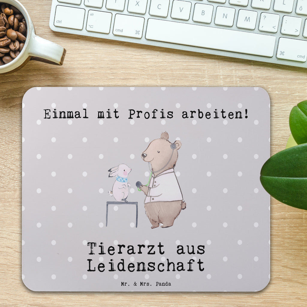 Mauspad Tierarzt aus Leidenschaft Mousepad, Computer zubehör, Büroausstattung, PC Zubehör, Arbeitszimmer, Mauspad, Einzigartiges Mauspad, Designer Mauspad, Beruf, Ausbildung, Jubiläum, Abschied, Rente, Kollege, Kollegin, Geschenk, Schenken, Arbeitskollege, Mitarbeiter, Firma, Danke, Dankeschön