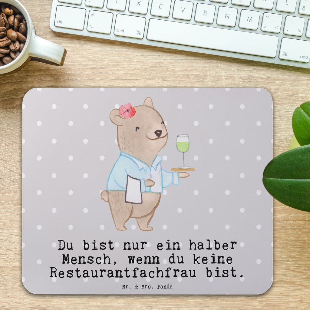 Mauspad Restaurantfachfrau mit Herz Mousepad, Computer zubehör, Büroausstattung, PC Zubehör, Arbeitszimmer, Mauspad, Einzigartiges Mauspad, Designer Mauspad, Beruf, Ausbildung, Jubiläum, Abschied, Rente, Kollege, Kollegin, Geschenk, Schenken, Arbeitskollege, Mitarbeiter, Firma, Danke, Dankeschön, Restaurantfachfrau, Kellnerin, Servicefachkraft, Restaurant
