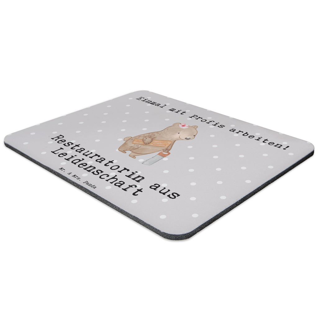 Mauspad Restauratorin aus Leidenschaft Mousepad, Computer zubehör, Büroausstattung, PC Zubehör, Arbeitszimmer, Mauspad, Einzigartiges Mauspad, Designer Mauspad, Beruf, Ausbildung, Jubiläum, Abschied, Rente, Kollege, Kollegin, Geschenk, Schenken, Arbeitskollege, Mitarbeiter, Firma, Danke, Dankeschön