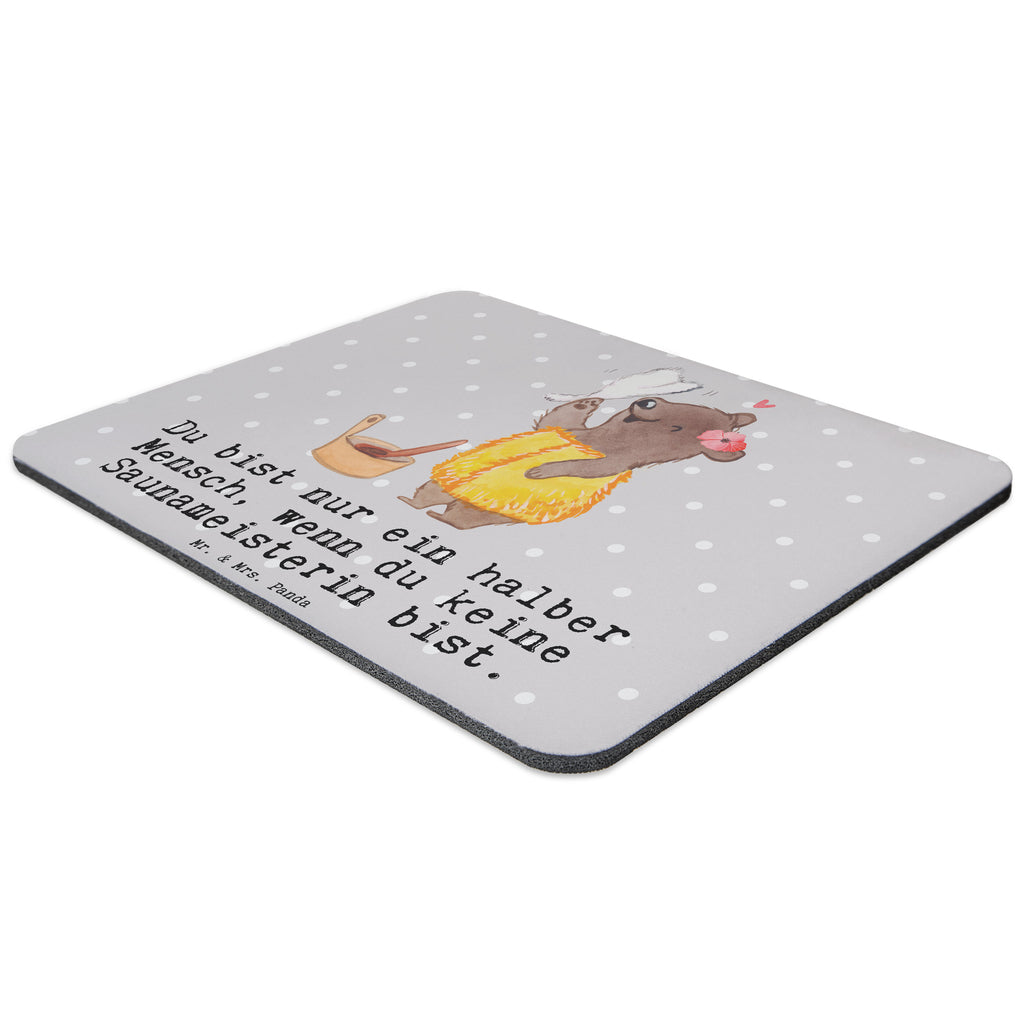 Mauspad Saunameisterin mit Herz Mousepad, Computer zubehör, Büroausstattung, PC Zubehör, Arbeitszimmer, Mauspad, Einzigartiges Mauspad, Designer Mauspad, Beruf, Ausbildung, Jubiläum, Abschied, Rente, Kollege, Kollegin, Geschenk, Schenken, Arbeitskollege, Mitarbeiter, Firma, Danke, Dankeschön