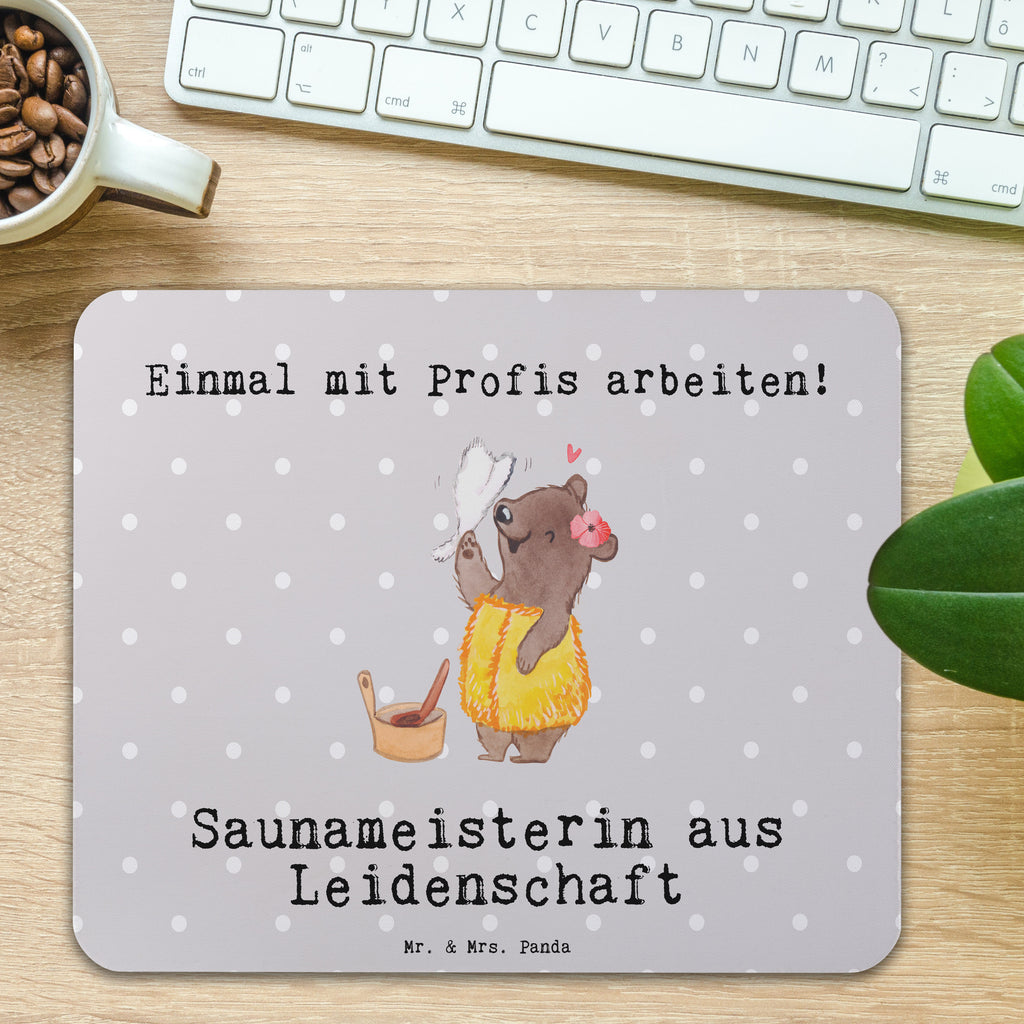 Mauspad Saunameisterin aus Leidenschaft Mousepad, Computer zubehör, Büroausstattung, PC Zubehör, Arbeitszimmer, Mauspad, Einzigartiges Mauspad, Designer Mauspad, Beruf, Ausbildung, Jubiläum, Abschied, Rente, Kollege, Kollegin, Geschenk, Schenken, Arbeitskollege, Mitarbeiter, Firma, Danke, Dankeschön
