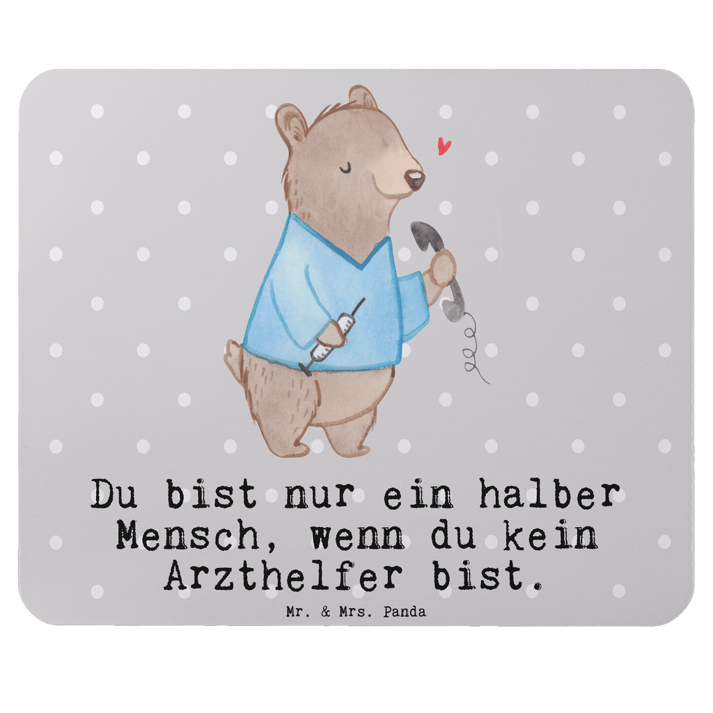 Mauspad Arzthelfer mit Herz Mousepad, Computer zubehör, Büroausstattung, PC Zubehör, Arbeitszimmer, Mauspad, Einzigartiges Mauspad, Designer Mauspad, Beruf, Ausbildung, Jubiläum, Abschied, Rente, Kollege, Kollegin, Geschenk, Schenken, Arbeitskollege, Mitarbeiter, Firma, Danke, Dankeschön, Arzthelfer, Medizinischer Fachangestellter