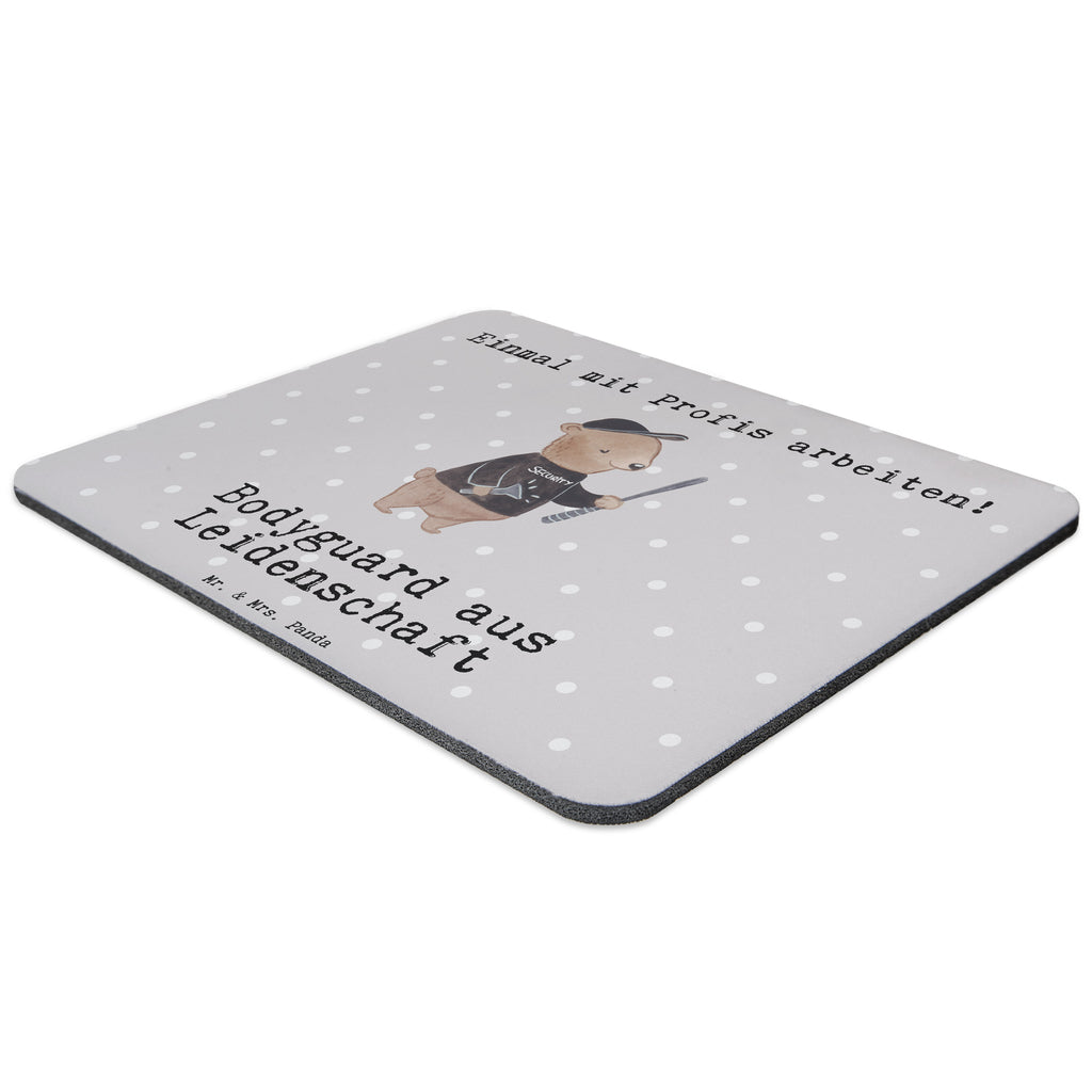 Mauspad Bodyguard aus Leidenschaft Mousepad, Computer zubehör, Büroausstattung, PC Zubehör, Arbeitszimmer, Mauspad, Einzigartiges Mauspad, Designer Mauspad, Beruf, Ausbildung, Jubiläum, Abschied, Rente, Kollege, Kollegin, Geschenk, Schenken, Arbeitskollege, Mitarbeiter, Firma, Danke, Dankeschön, Bodyguard, Personenschützer