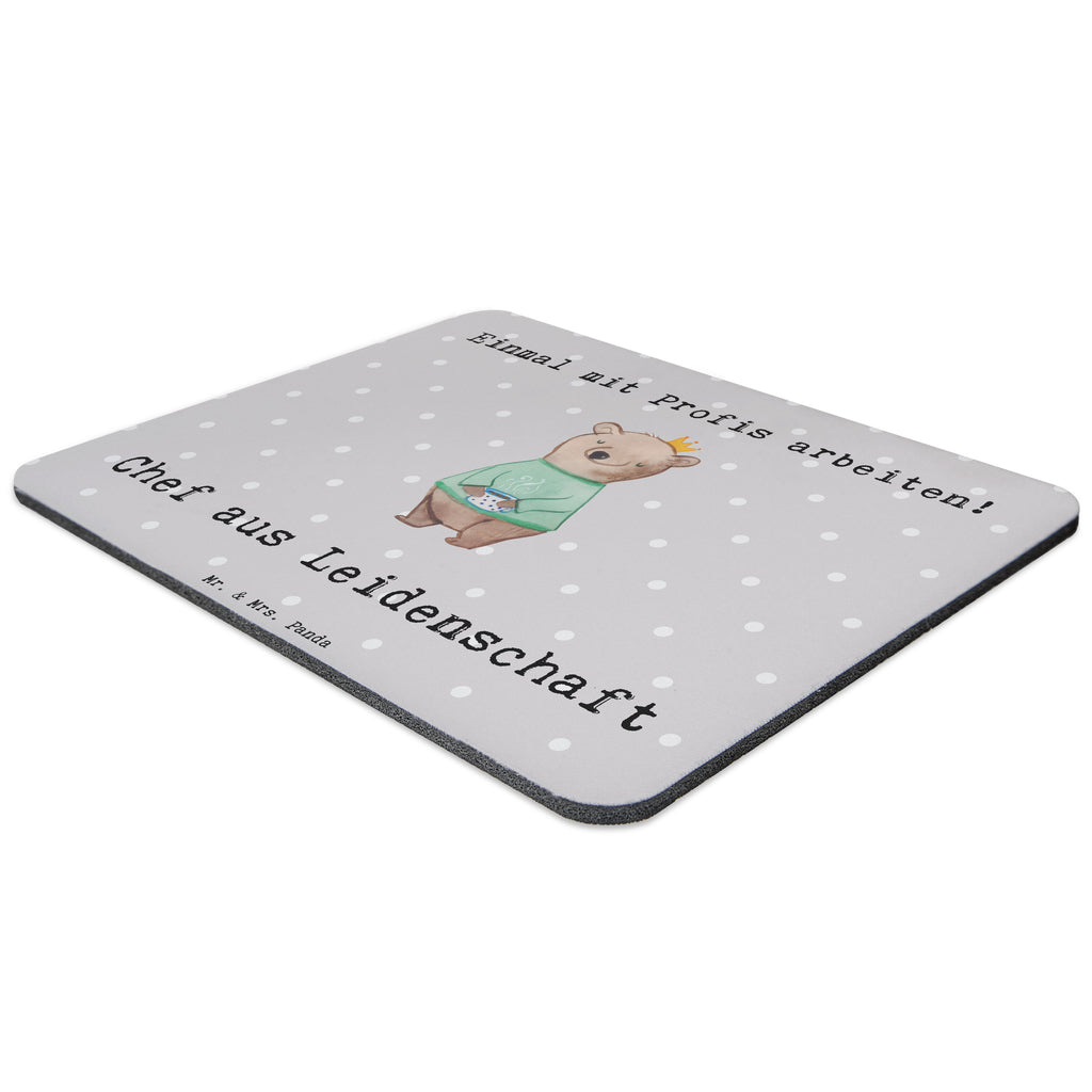 Mauspad Chef aus Leidenschaft Mousepad, Computer zubehör, Büroausstattung, PC Zubehör, Arbeitszimmer, Mauspad, Einzigartiges Mauspad, Designer Mauspad, Beruf, Ausbildung, Jubiläum, Abschied, Rente, Kollege, Kollegin, Geschenk, Schenken, Arbeitskollege, Mitarbeiter, Firma, Danke, Dankeschön, CEO, Chef, Führungskraft, Geschäftsinhaber, Firmeninhaber, Unternehmensinhaber, Direktor, Leiter