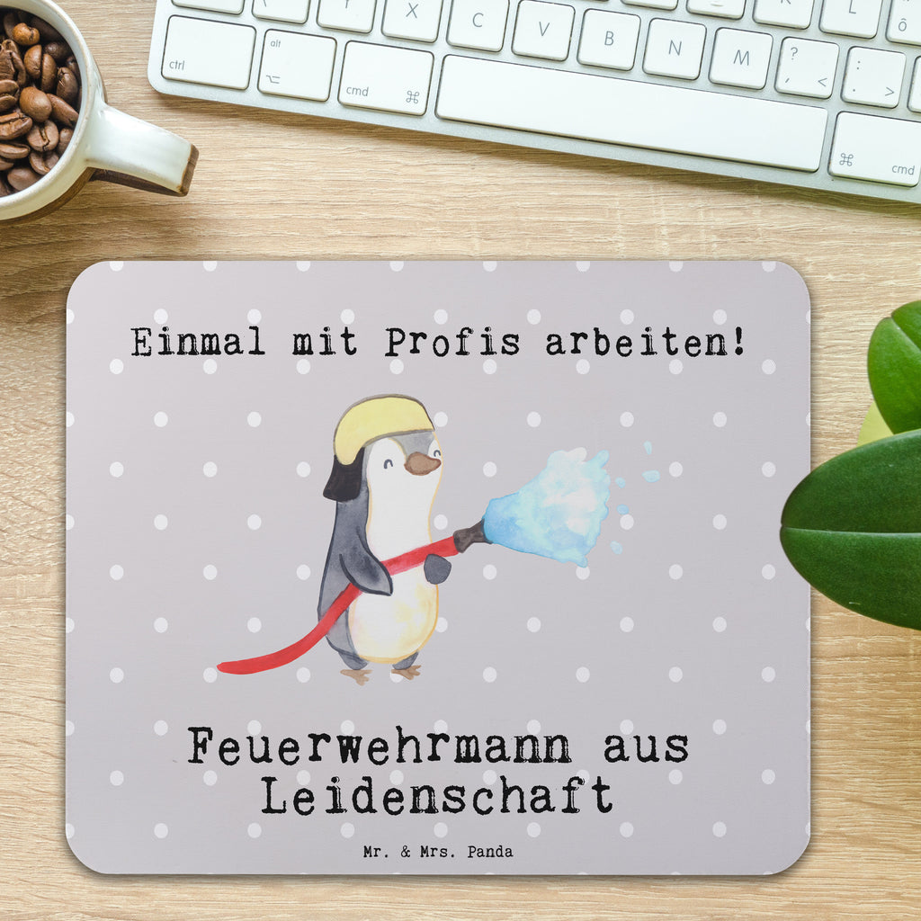 Mauspad Feuerwehrmann aus Leidenschaft Mousepad, Computer zubehör, Büroausstattung, PC Zubehör, Arbeitszimmer, Mauspad, Einzigartiges Mauspad, Designer Mauspad, Beruf, Ausbildung, Jubiläum, Abschied, Rente, Kollege, Kollegin, Geschenk, Schenken, Arbeitskollege, Mitarbeiter, Firma, Danke, Dankeschön, Feuerwehrmann, Feuerwehrhauptmann, Brandschutz, Feuerwehr, freiwillige Feuerwehr