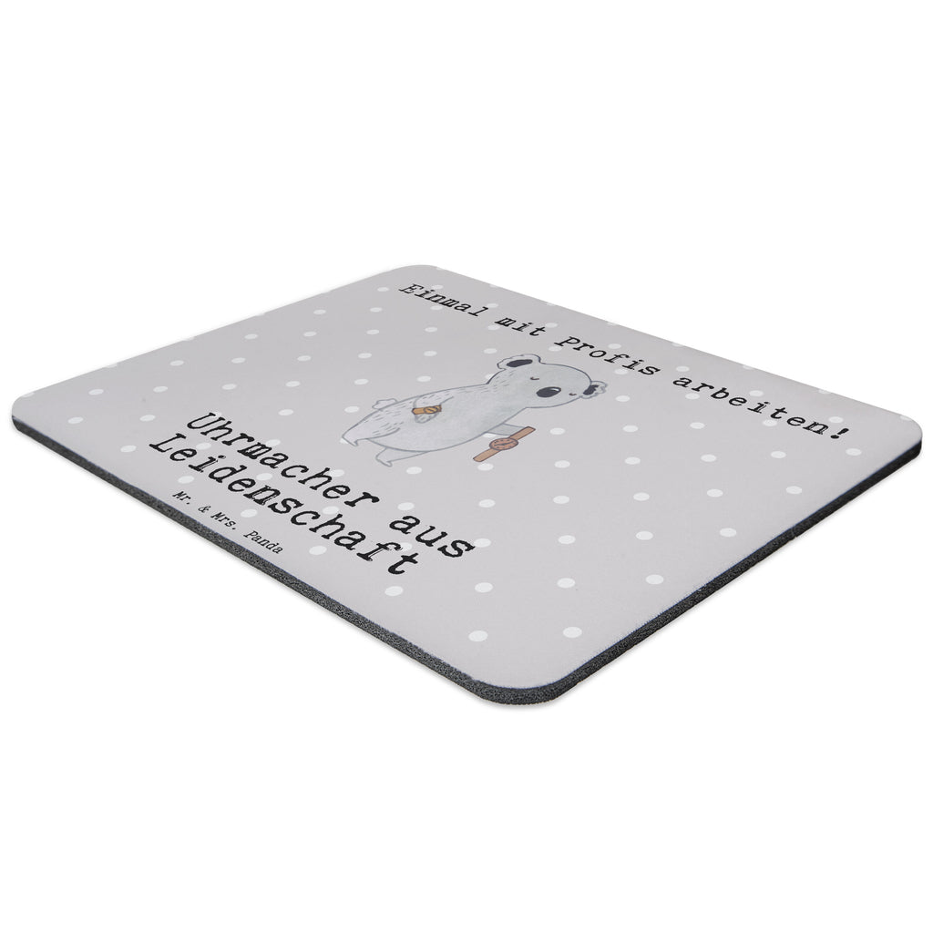 Mauspad Uhrmacher aus Leidenschaft Mousepad, Computer zubehör, Büroausstattung, PC Zubehör, Arbeitszimmer, Mauspad, Einzigartiges Mauspad, Designer Mauspad, Beruf, Ausbildung, Jubiläum, Abschied, Rente, Kollege, Kollegin, Geschenk, Schenken, Arbeitskollege, Mitarbeiter, Firma, Danke, Dankeschön