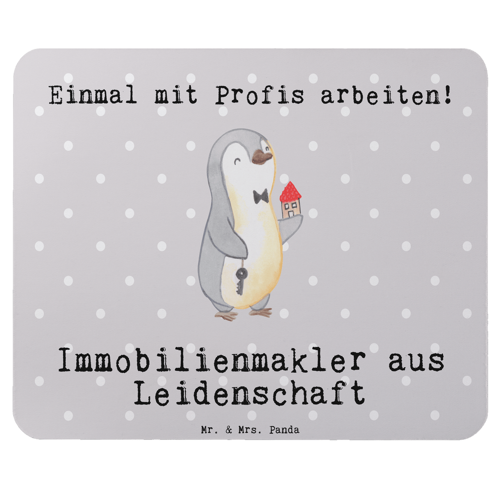 Mauspad Immobilienmakler aus Leidenschaft Mousepad, Computer zubehör, Büroausstattung, PC Zubehör, Arbeitszimmer, Mauspad, Einzigartiges Mauspad, Designer Mauspad, Beruf, Ausbildung, Jubiläum, Abschied, Rente, Kollege, Kollegin, Geschenk, Schenken, Arbeitskollege, Mitarbeiter, Firma, Danke, Dankeschön, Immobilienmakler, Immobilienhändler, Immobilienkaufmann, Immobilienbüro