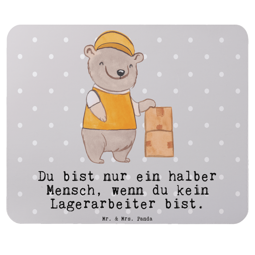 Mauspad Lagerarbeiter mit Herz Mousepad, Computer zubehör, Büroausstattung, PC Zubehör, Arbeitszimmer, Mauspad, Einzigartiges Mauspad, Designer Mauspad, Beruf, Ausbildung, Jubiläum, Abschied, Rente, Kollege, Kollegin, Geschenk, Schenken, Arbeitskollege, Mitarbeiter, Firma, Danke, Dankeschön, Lagerarbeiter, Fachlagerist, Lagerist, Lagerverwalter