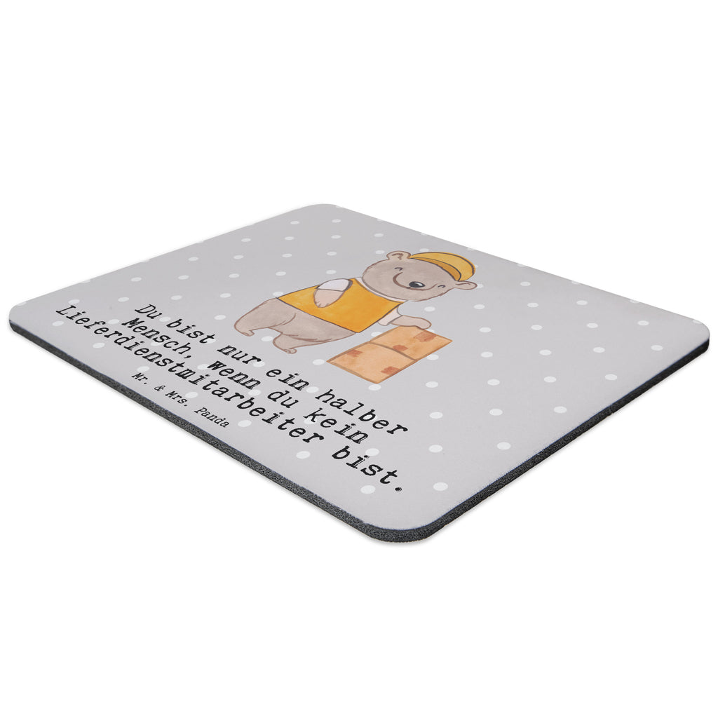 Mauspad Lieferdienstmitarbeiter mit Herz Mousepad, Computer zubehör, Büroausstattung, PC Zubehör, Arbeitszimmer, Mauspad, Einzigartiges Mauspad, Designer Mauspad, Beruf, Ausbildung, Jubiläum, Abschied, Rente, Kollege, Kollegin, Geschenk, Schenken, Arbeitskollege, Mitarbeiter, Firma, Danke, Dankeschön, Lieferdienstmitarbeiter, Pizzabäcker, Pizzabote, Pizzabringdienst, Lieferbringdienst