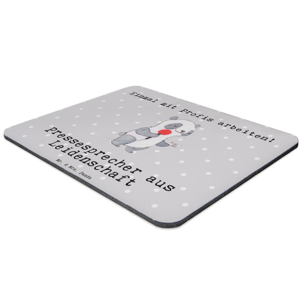 Mauspad Pressesprecher aus Leidenschaft Mousepad, Computer zubehör, Büroausstattung, PC Zubehör, Arbeitszimmer, Mauspad, Einzigartiges Mauspad, Designer Mauspad, Beruf, Ausbildung, Jubiläum, Abschied, Rente, Kollege, Kollegin, Geschenk, Schenken, Arbeitskollege, Mitarbeiter, Firma, Danke, Dankeschön