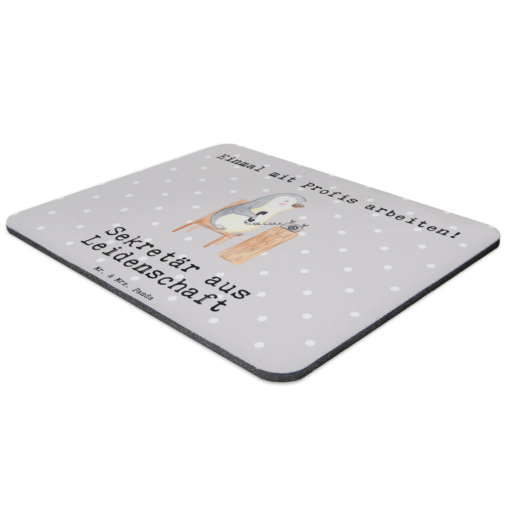 Mauspad Sekretär aus Leidenschaft Mousepad, Computer zubehör, Büroausstattung, PC Zubehör, Arbeitszimmer, Mauspad, Einzigartiges Mauspad, Designer Mauspad, Beruf, Ausbildung, Jubiläum, Abschied, Rente, Kollege, Kollegin, Geschenk, Schenken, Arbeitskollege, Mitarbeiter, Firma, Danke, Dankeschön