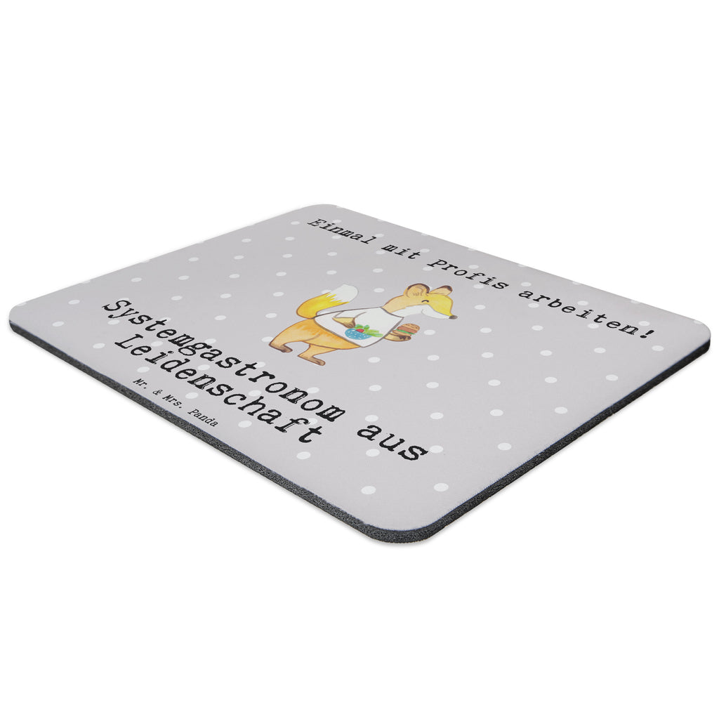 Mauspad Systemgastronom aus Leidenschaft Mousepad, Computer zubehör, Büroausstattung, PC Zubehör, Arbeitszimmer, Mauspad, Einzigartiges Mauspad, Designer Mauspad, Beruf, Ausbildung, Jubiläum, Abschied, Rente, Kollege, Kollegin, Geschenk, Schenken, Arbeitskollege, Mitarbeiter, Firma, Danke, Dankeschön