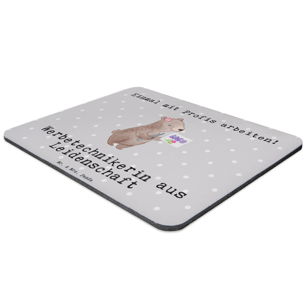 Mauspad Werbetechnikerin aus Leidenschaft Mousepad, Computer zubehör, Büroausstattung, PC Zubehör, Arbeitszimmer, Mauspad, Einzigartiges Mauspad, Designer Mauspad, Beruf, Ausbildung, Jubiläum, Abschied, Rente, Kollege, Kollegin, Geschenk, Schenken, Arbeitskollege, Mitarbeiter, Firma, Danke, Dankeschön