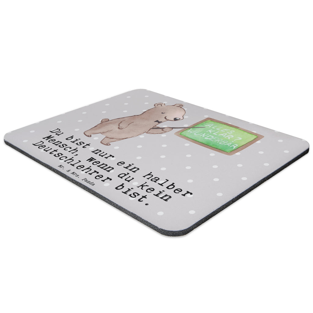 Mauspad Deutschlehrer mit Herz Mousepad, Computer zubehör, Büroausstattung, PC Zubehör, Arbeitszimmer, Mauspad, Einzigartiges Mauspad, Designer Mauspad, Beruf, Ausbildung, Jubiläum, Abschied, Rente, Kollege, Kollegin, Geschenk, Schenken, Arbeitskollege, Mitarbeiter, Firma, Danke, Dankeschön, Deutschlehrer, Deutschunterricht, Schule, Grundschule