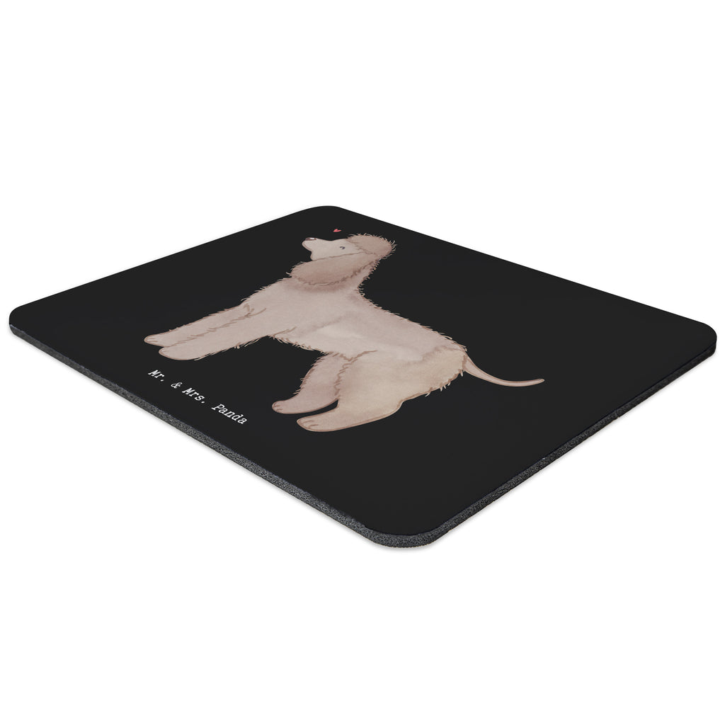 Mauspad Irish Water Spaniel Lebensretter Mousepad, Computer zubehör, Büroausstattung, PC Zubehör, Arbeitszimmer, Mauspad, Einzigartiges Mauspad, Designer Mauspad, Hund, Hunderasse, Rassehund, Hundebesitzer, Geschenk, Tierfreund, Schenken, Welpe, Irish Water Spaniel, Jagdhund
