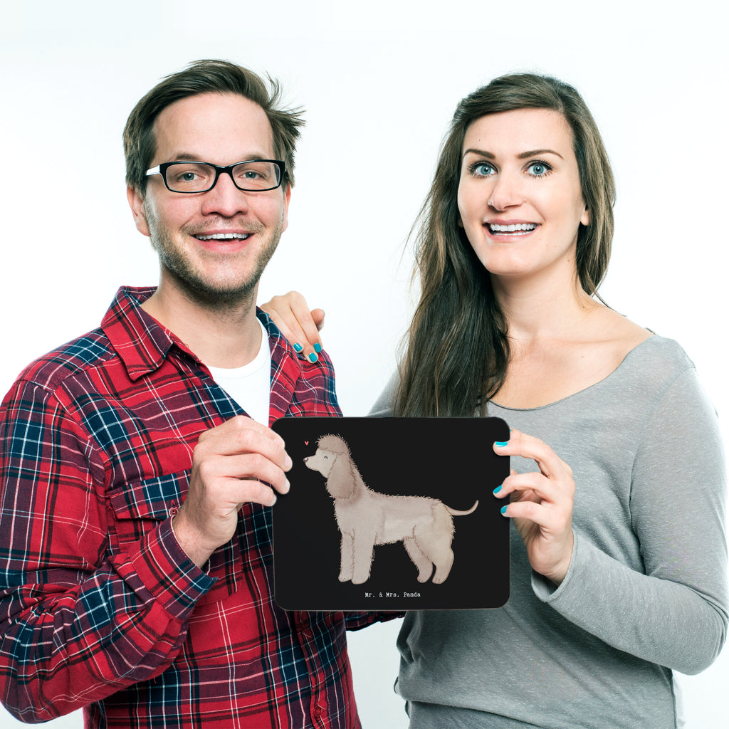 Mauspad Irish Water Spaniel Lebensretter Mousepad, Computer zubehör, Büroausstattung, PC Zubehör, Arbeitszimmer, Mauspad, Einzigartiges Mauspad, Designer Mauspad, Hund, Hunderasse, Rassehund, Hundebesitzer, Geschenk, Tierfreund, Schenken, Welpe, Irish Water Spaniel, Jagdhund