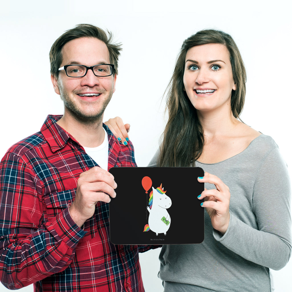 Mauspad Einhorn Luftballon Mousepad, Computer zubehör, Büroausstattung, PC Zubehör, Arbeitszimmer, Mauspad, Einzigartiges Mauspad, Designer Mauspad, Einhorn, Einhörner, Einhorn Deko, Pegasus, Unicorn, Luftballon, Geld, Lebenslust, Freude, Geschenk, Freundin