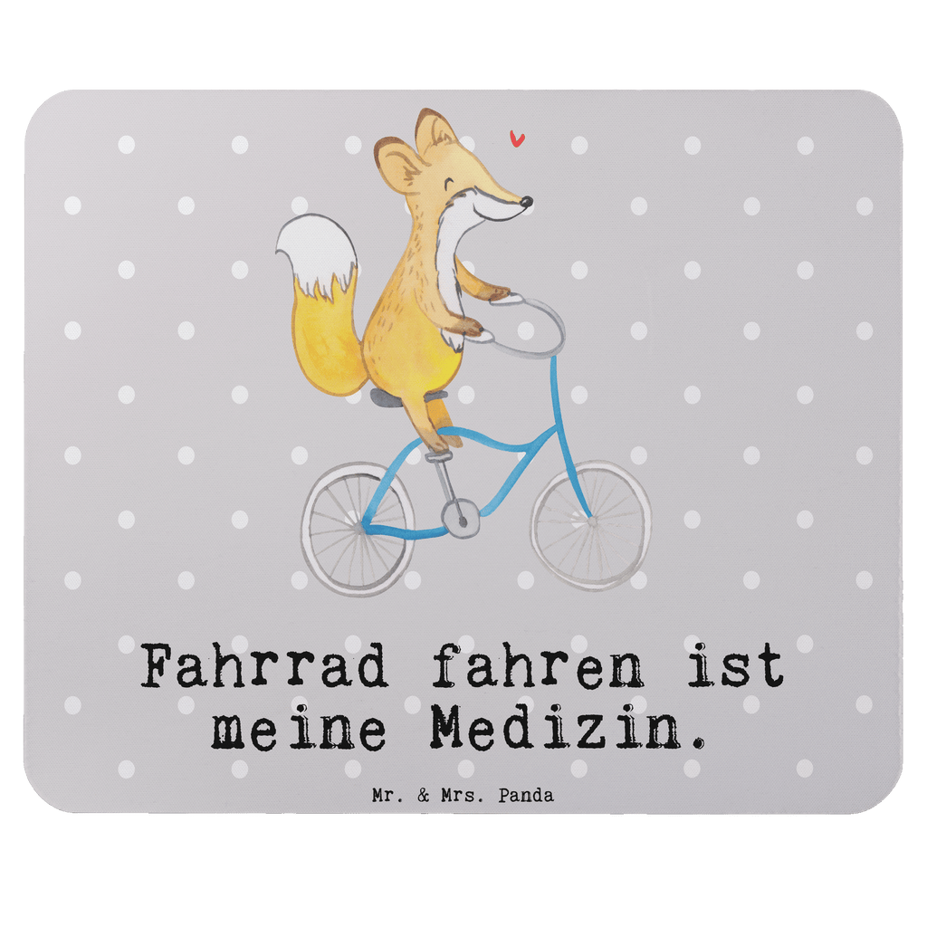 Mauspad Fuchs Fahrrad fahren Medizin Mousepad, Computer zubehör, Büroausstattung, PC Zubehör, Arbeitszimmer, Mauspad, Einzigartiges Mauspad, Designer Mauspad, Geschenk, Sport, Sportart, Hobby, Schenken, Danke, Dankeschön, Auszeichnung, Gewinn, Sportler, Fahrrad fahren, Radeln, Trekking, Mountainbiking, Radsport