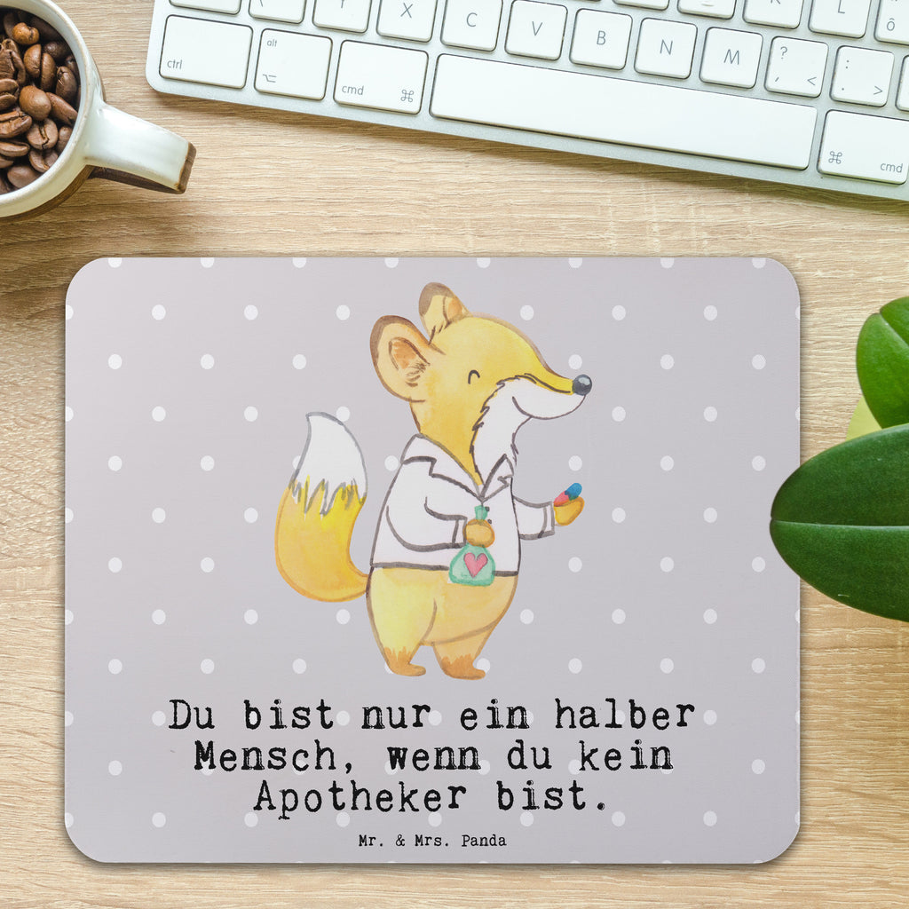 Mauspad Apotheker mit Herz Mousepad, Computer zubehör, Büroausstattung, PC Zubehör, Arbeitszimmer, Mauspad, Einzigartiges Mauspad, Designer Mauspad, Beruf, Ausbildung, Jubiläum, Abschied, Rente, Kollege, Kollegin, Geschenk, Schenken, Arbeitskollege, Mitarbeiter, Firma, Danke, Dankeschön, Apotheker, Pharmazie, Staatsexamen, Approbation, Eröffnung Apotheke