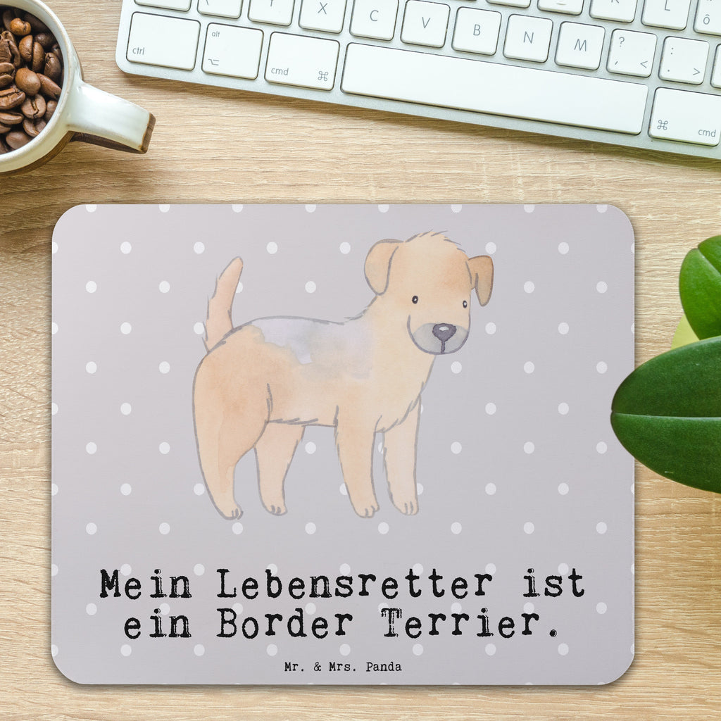 Mauspad Border Terrier Lebensretter Mousepad, Computer zubehör, Büroausstattung, PC Zubehör, Arbeitszimmer, Mauspad, Einzigartiges Mauspad, Designer Mauspad, Hund, Hunderasse, Rassehund, Hundebesitzer, Geschenk, Tierfreund, Schenken, Welpe, Border Terrier