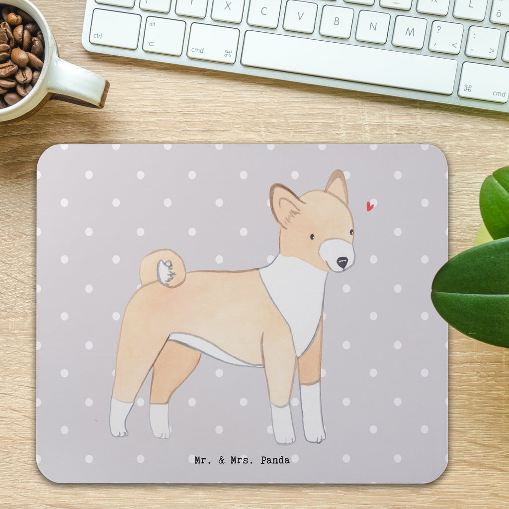 Mauspad Basenji Moment Mousepad, Computer zubehör, Büroausstattung, PC Zubehör, Arbeitszimmer, Mauspad, Einzigartiges Mauspad, Designer Mauspad, Hund, Hunderasse, Rassehund, Hundebesitzer, Geschenk, Tierfreund, Schenken, Welpe, Kongo-Terrier, Basenji