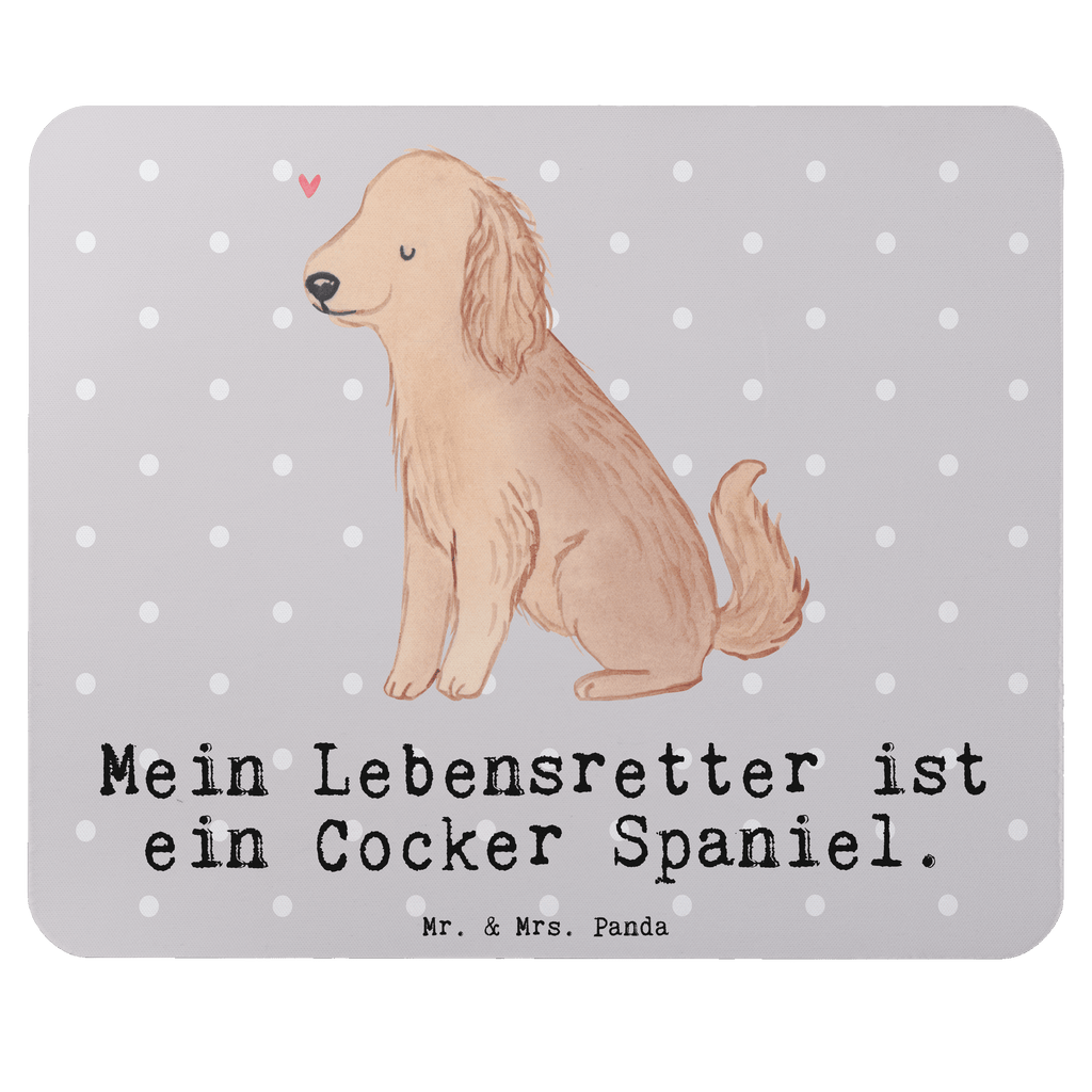 Mauspad Cocker Spaniel Lebensretter Mousepad, Computer zubehör, Büroausstattung, PC Zubehör, Arbeitszimmer, Mauspad, Einzigartiges Mauspad, Designer Mauspad, Hund, Hunderasse, Rassehund, Hundebesitzer, Geschenk, Tierfreund, Schenken, Welpe, Englische Cockerspaniel, Cocker Spaniel