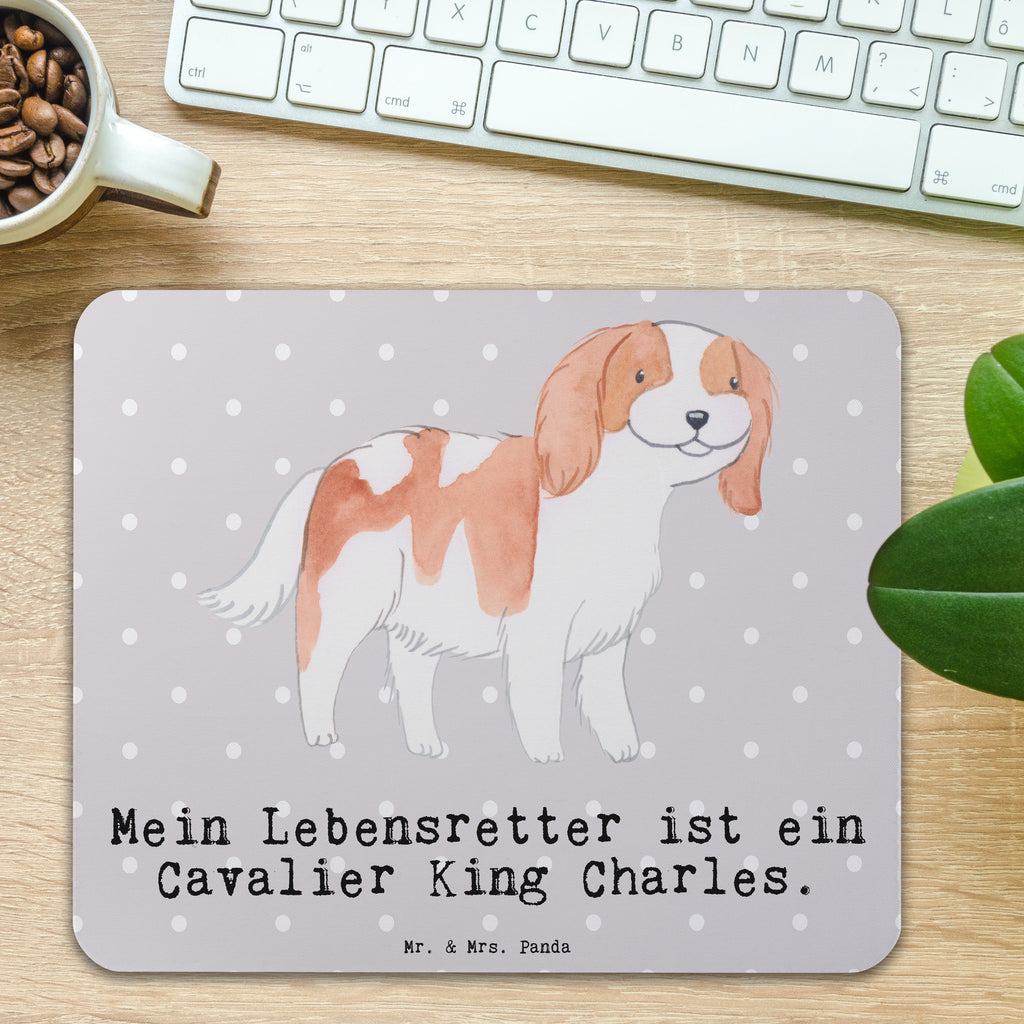 Mauspad Cavalier King Charles Spaniel Lebensretter Mousepad, Computer zubehör, Büroausstattung, PC Zubehör, Arbeitszimmer, Mauspad, Einzigartiges Mauspad, Designer Mauspad, Hund, Hunderasse, Rassehund, Hundebesitzer, Geschenk, Tierfreund, Schenken, Welpe, Cavalier King Charles Spaniel