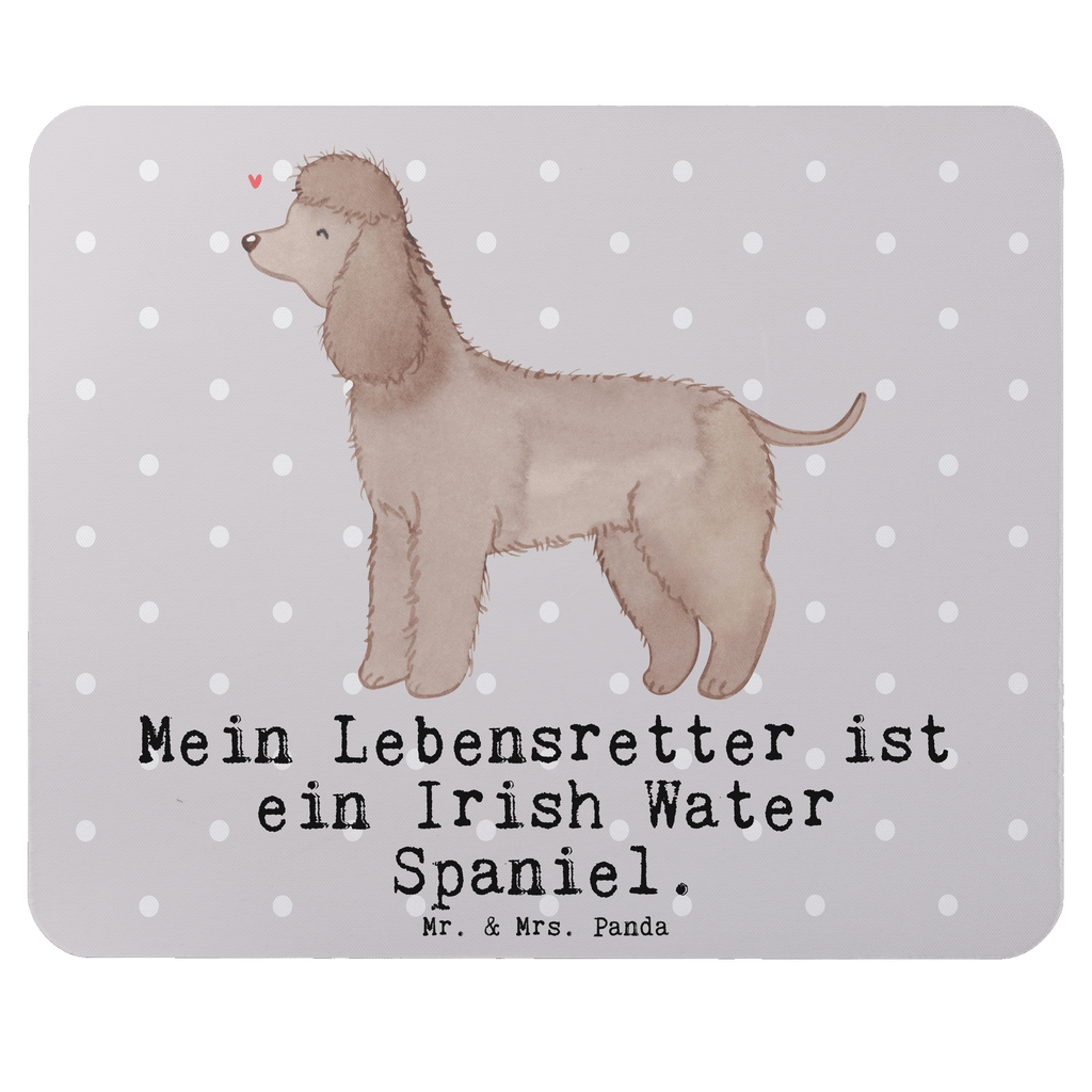 Mauspad Irish Water Spaniel Lebensretter Mousepad, Computer zubehör, Büroausstattung, PC Zubehör, Arbeitszimmer, Mauspad, Einzigartiges Mauspad, Designer Mauspad, Hund, Hunderasse, Rassehund, Hundebesitzer, Geschenk, Tierfreund, Schenken, Welpe, Irish Water Spaniel, Jagdhund