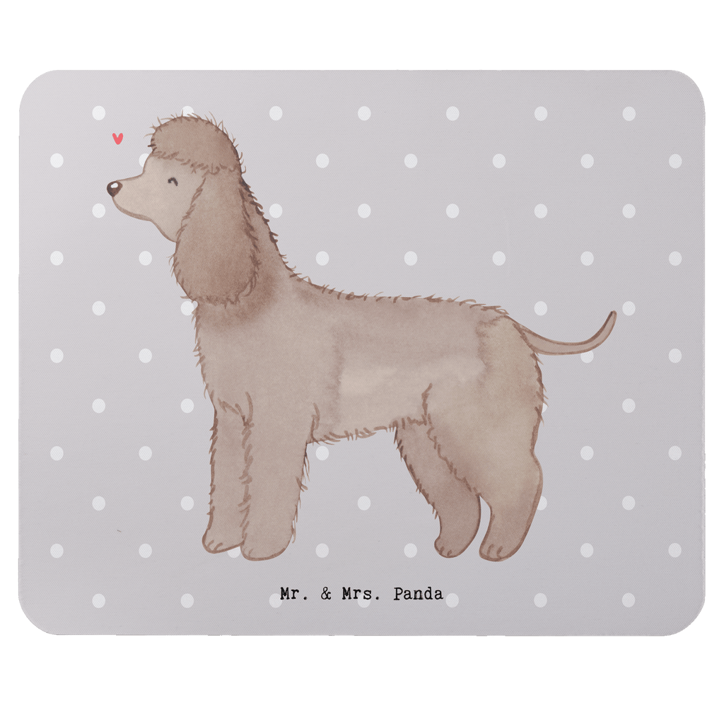 Mauspad Irish Water Spaniel Lebensretter Mousepad, Computer zubehör, Büroausstattung, PC Zubehör, Arbeitszimmer, Mauspad, Einzigartiges Mauspad, Designer Mauspad, Hund, Hunderasse, Rassehund, Hundebesitzer, Geschenk, Tierfreund, Schenken, Welpe, Irish Water Spaniel, Jagdhund