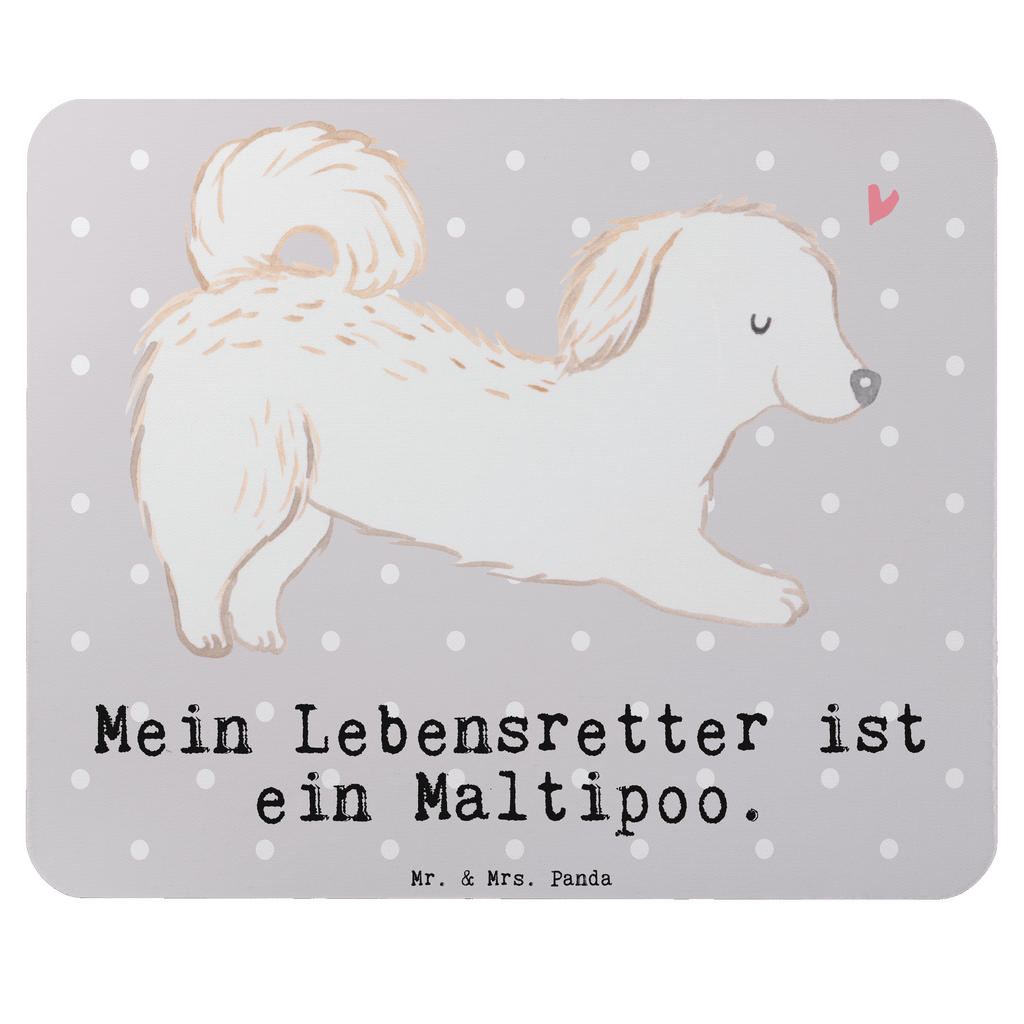 Mauspad Maltipoo Lebensretter Mousepad, Computer zubehör, Büroausstattung, PC Zubehör, Arbeitszimmer, Mauspad, Einzigartiges Mauspad, Designer Mauspad, Hund, Hunderasse, Rassehund, Hundebesitzer, Geschenk, Tierfreund, Schenken, Welpe, Maltipoo, Kreuzung, Mischling