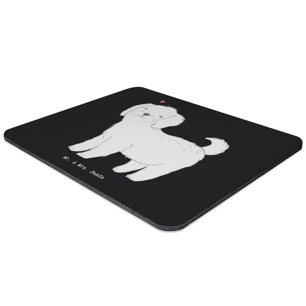Mauspad Malteser Moment Mousepad, Computer zubehör, Büroausstattung, PC Zubehör, Arbeitszimmer, Mauspad, Einzigartiges Mauspad, Designer Mauspad, Hund, Hunderasse, Rassehund, Hundebesitzer, Geschenk, Tierfreund, Schenken, Welpe, Malteser