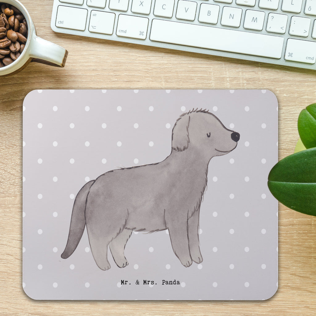 Mauspad Neufundländer Moment Mousepad, Computer zubehör, Büroausstattung, PC Zubehör, Arbeitszimmer, Mauspad, Einzigartiges Mauspad, Designer Mauspad, Hund, Hunderasse, Rassehund, Hundebesitzer, Geschenk, Tierfreund, Schenken, Welpe, Neufundländer, Newfoundland