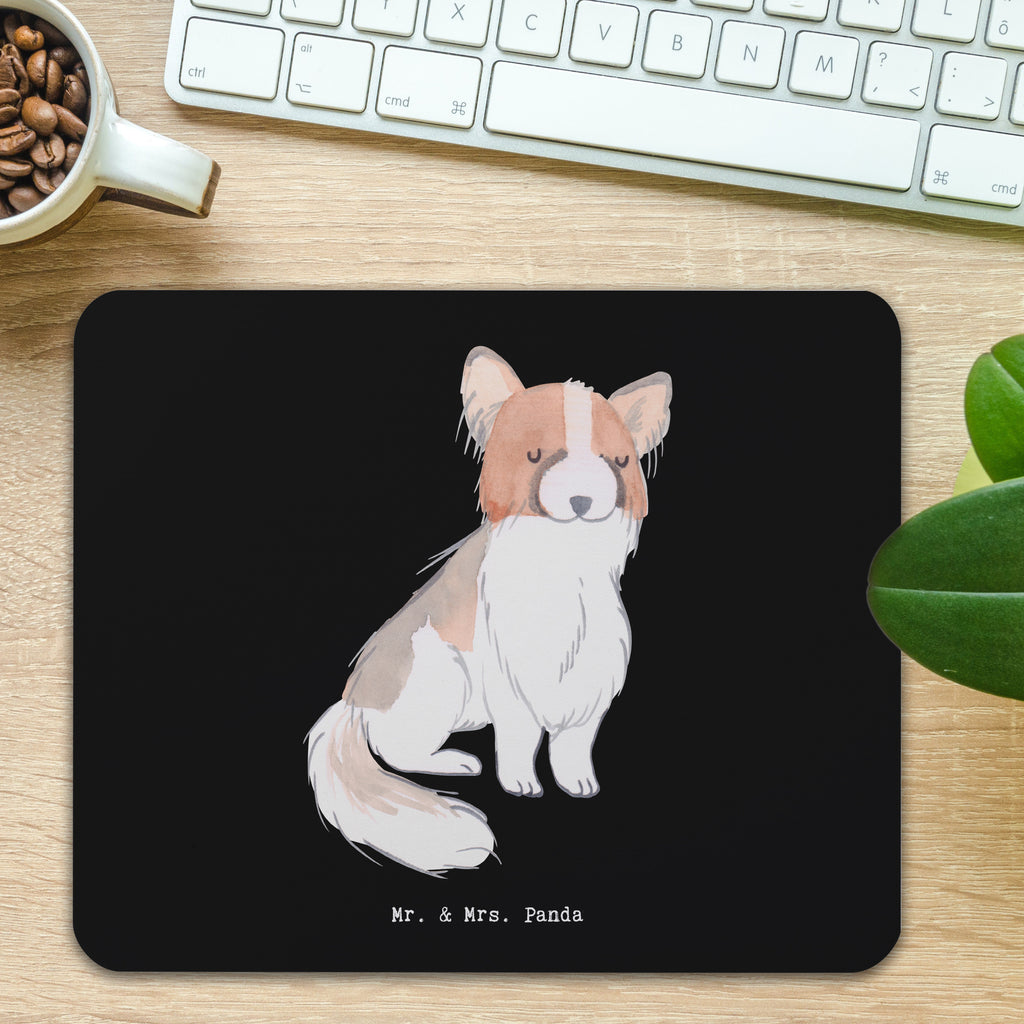 Mauspad Papillon Moment Mousepad, Computer zubehör, Büroausstattung, PC Zubehör, Arbeitszimmer, Mauspad, Einzigartiges Mauspad, Designer Mauspad, Hund, Hunderasse, Rassehund, Hundebesitzer, Geschenk, Tierfreund, Schenken, Welpe, Kontinentaler Zwergspaniel, Papillon